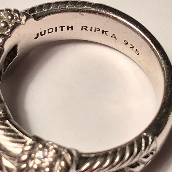 JUDITH RIPKA STERLING SILVER RING - Picture 7 of 9